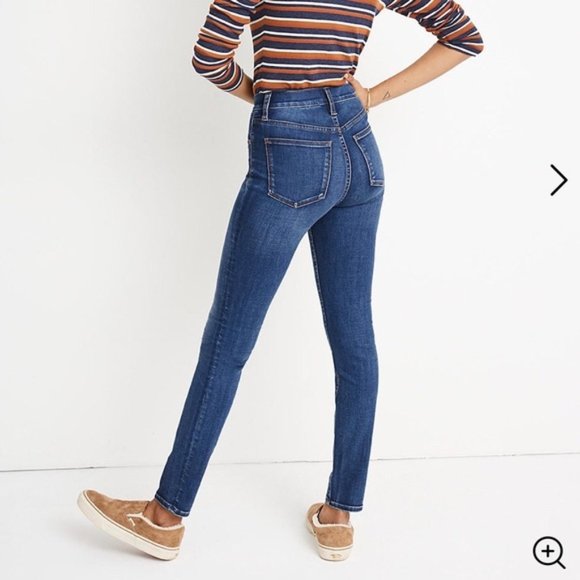 NEW Madewell 10" High Rise Skinny Jean Tarren 24 - Picture 2 of 9